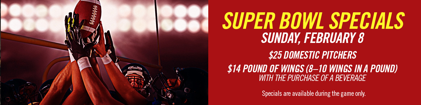 Superbowl - TGI Friday's Niagara Falls